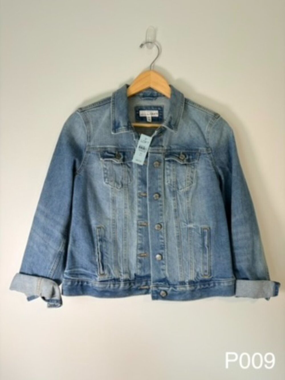 LOFT Denim Jacket | Light Wash | XS